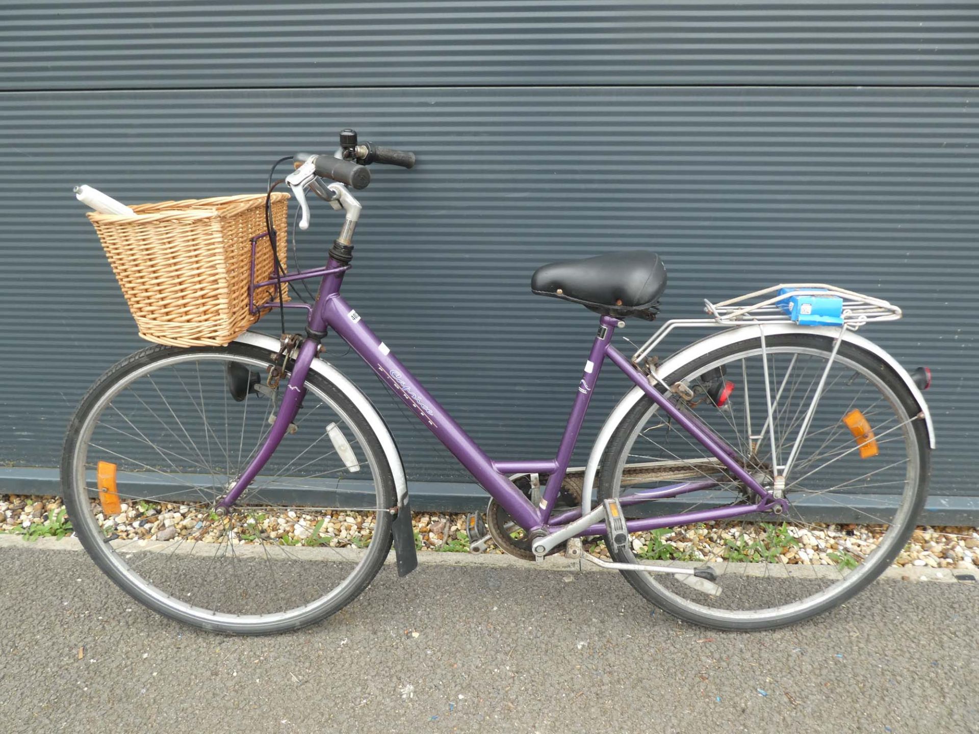 Purple Caprice ladies bike