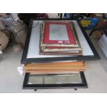 Large quantity of Winnie-the-Pooh prints, floral prints and mirror