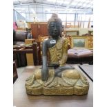 Resin figure of Buddha