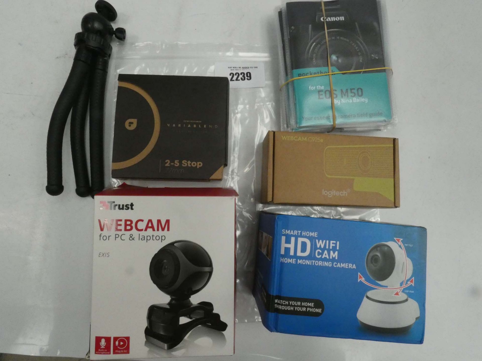 Webcams and camera related accessories