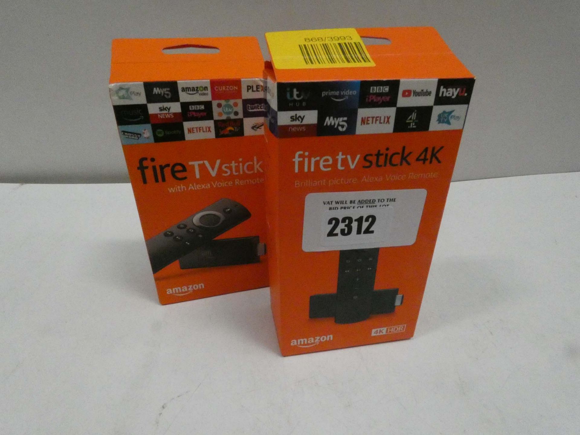 Amazon Fire TV Stick 4K's and Fire TV Stick