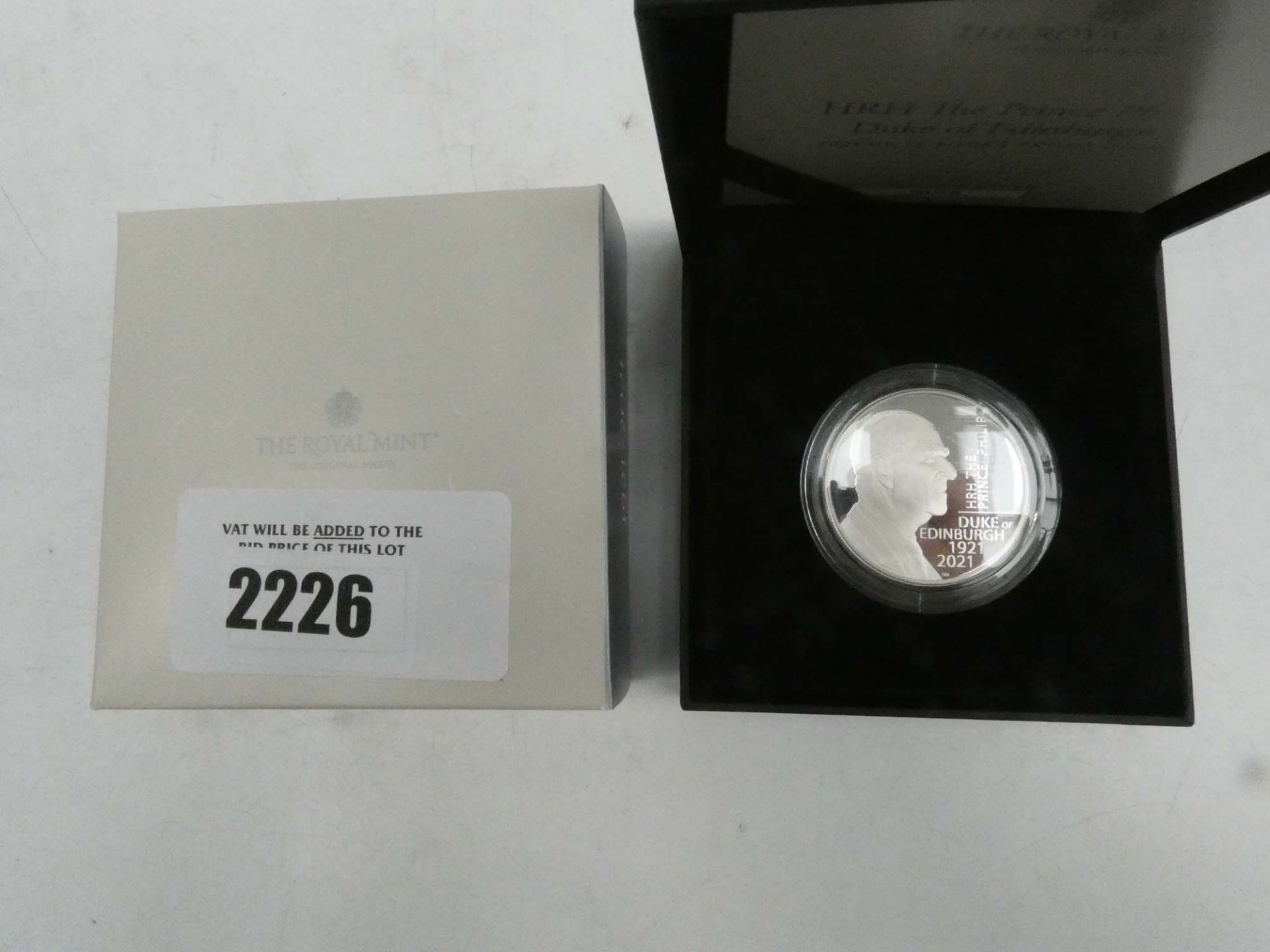 Royal Mint HRH The Prince Philip 2021 UK £5 Silver Proof Coin