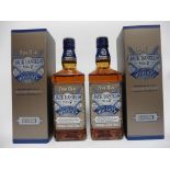 2 bottles of Jack Daniel's No7 Legacy Edition 3 Tennessee Whiskey Limited Bottling Nos 1033758 &