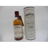 A bottle of Dingle Single Malt Irish Whiskey Batch No 2 Matured in Bourbon,