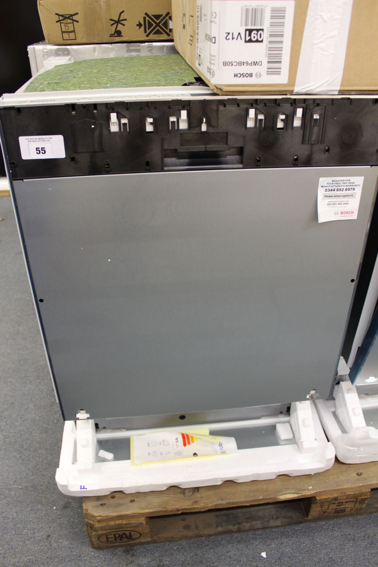 SMV46NX00GB Bosch Dishwasher fully integrated