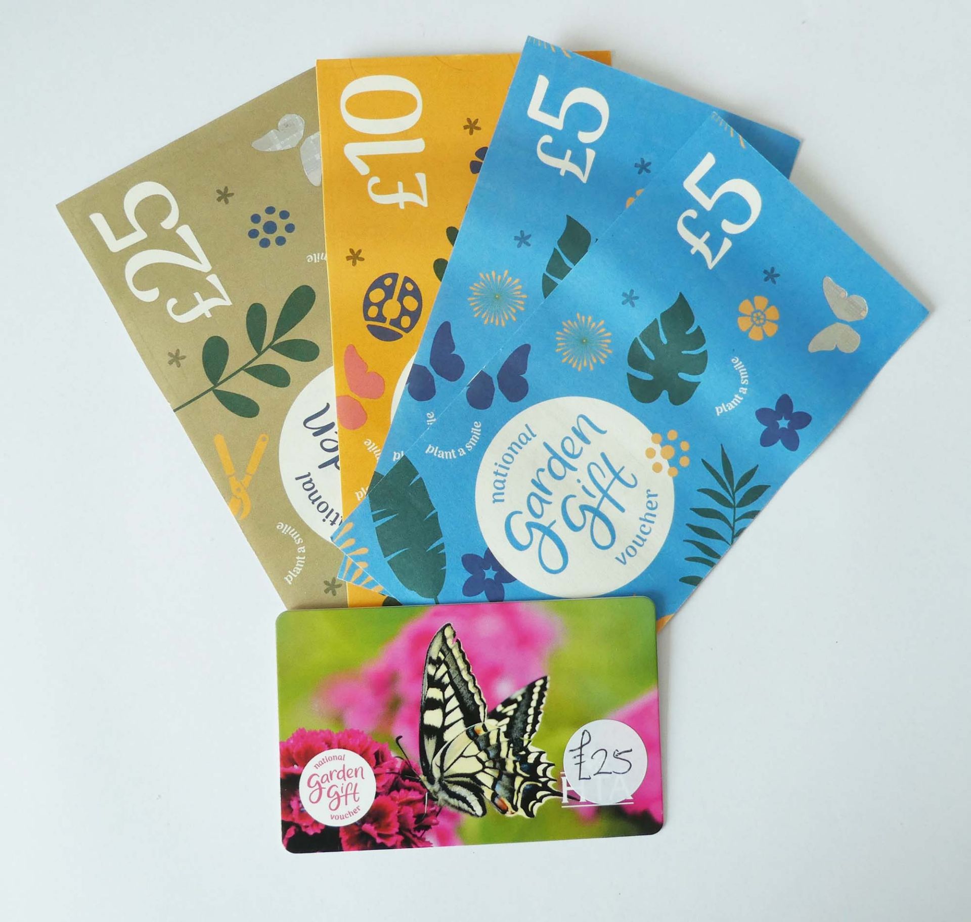 National Garden (x4) - Total face value £70