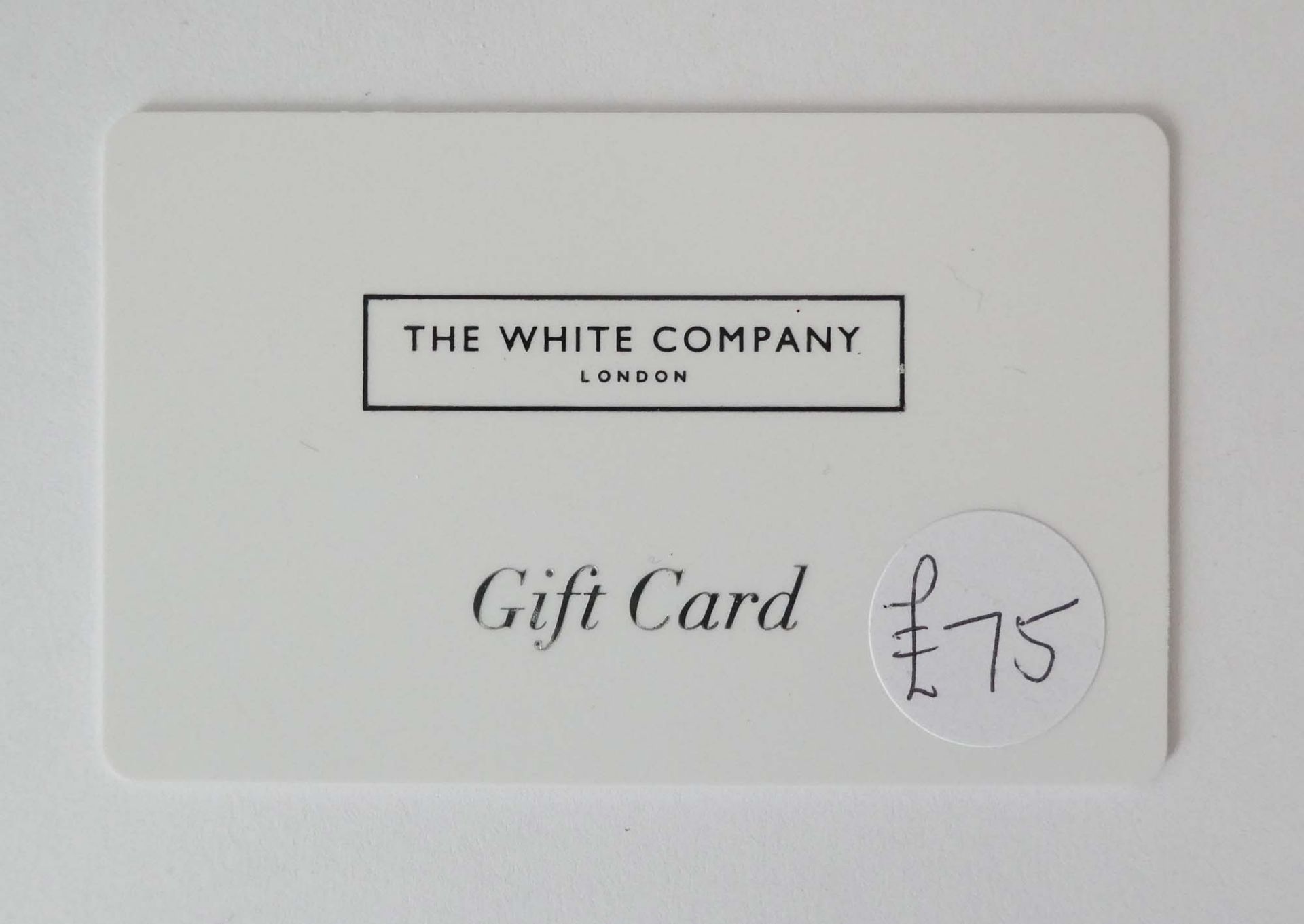 The White Company (x1) - Total face value £75