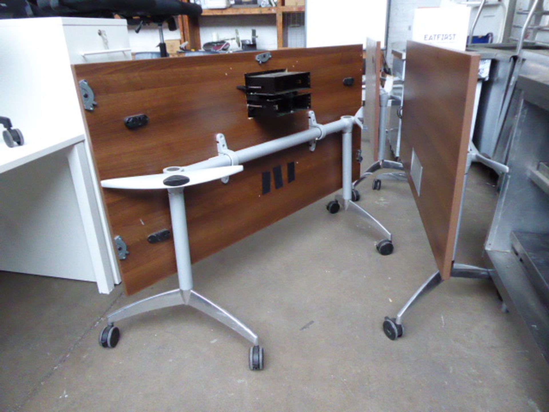 3 150cm Senator mobile folding tables - Image 3 of 3