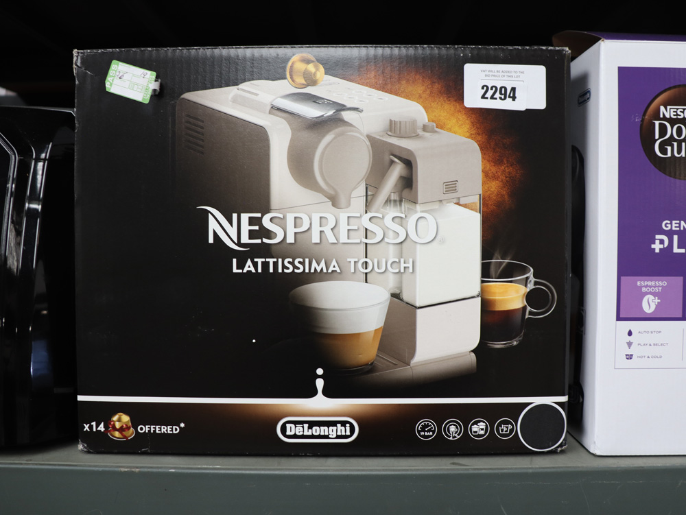 (19) De Longhi Nespresso Latissima Touch
