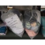 2 bags of mens and womens clothing