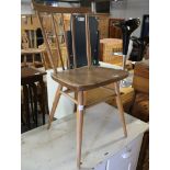 Beech and elm seat kitchen chair