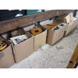 6 boxes of various kitchenware, pictures and sundries