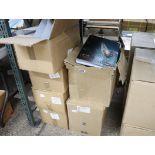 (2303) 6 boxes of folders incl. Gull, etc.