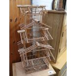 Cane work bird cage