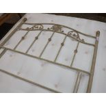 (2240) Metal double head board