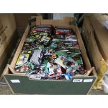 Crate of various collectors cards