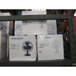 Collection of approx. 7 Pro Elec desk fans