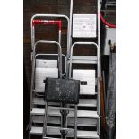 6 sets of aluminium stepladders