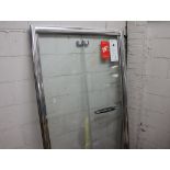 (2469) Roman orbital bifold shower door, 1900mm(h)