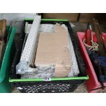 Crate of Dorma window brackets and fixings