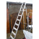 Aluminium 6 tread stepladder