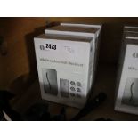 4 wireless doorbell receivers