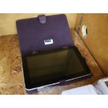 Tablet with carry case (may be locked)