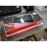 Rog Strix Flare mechanical gaming keyboard and MSI Vigor GK30 gaming keyboard