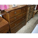 Early 20th Century mahogany chest of 2 over 3 drawers