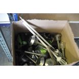 Box containing garden solar lights