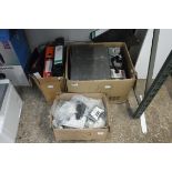Box files, computer components and other housewares including car CD stereo,phone charger,DIY items,