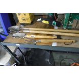 2 large and 2 small Coopers of Stortford gardening trowel and fork set