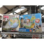 Touch & Learn activity desk and illuminating globe