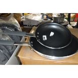 2 Tramontina Pro Series frying pans