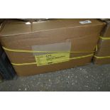 Box containing 9000 black cable ties (368x4.8mm)