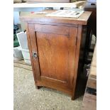 Single door wooden pot cupboard