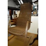 IKEA bent wood armchair