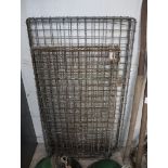 5 galvanized cage panels