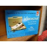 Boxed Idrostar Hyper Hyrdosis machine for treatment of excessive perspiration