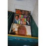 Crate of records incl. The Spinners, The Rolling Stones, Rod Stewart, etc.
