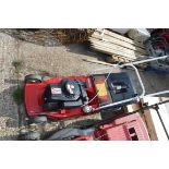 (1116) Mountfield Empress petrol lawn mower with grass box