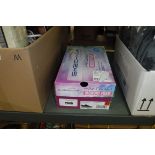 (2284) Pair of Sketchers Air Cool memory foam trainers, size UK 5.5