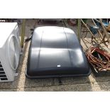 Swing Stone car roof box with hinges and key, 100cm(w) x 140cm(d)