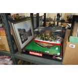 *WITHDRAWN* Scrabble Prestige edition board game, picture of Kilnsey Crag and Christmas decoration