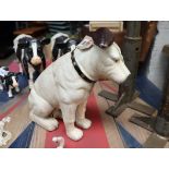 Cast iron terrier money box