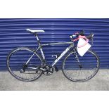 Maser 111 road bike in black and white