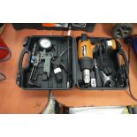 (50) Cased Evolution heat gun with pressure valves and gas torch