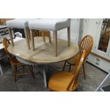 4 beech dining chairs