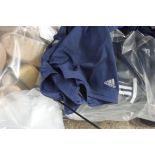 Bag containing 8 pairs of Adidas running aero ready t-shirts