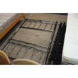 Metal double bed frame (no bolts)